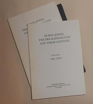 Bild des Verkufers fr Burne-Jones - The Pre-Raphaelites and Their Century - 2 Volumes Complete (slip-cased set vol I Text / Vol II Plates plus price list) zum Verkauf von David Bunnett Books