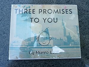 Seller image for Three Promises (First edition, signed with drawing) for sale by Discovery Bay Old Books ABAA, ILAB