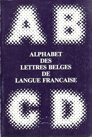 Alphabet des lettres belges de langue française.