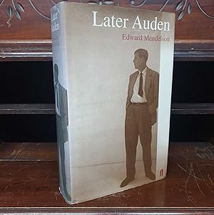 Bild des Verkufers fr Later Auden zum Verkauf von The Petersfield Bookshop, ABA, ILAB