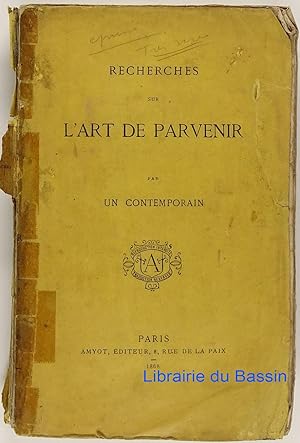 Recherches sur l'art de parvenir