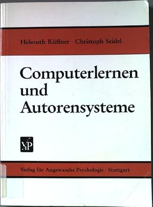 Seller image for Computerlernen und Autorensysteme. for sale by books4less (Versandantiquariat Petra Gros GmbH & Co. KG)