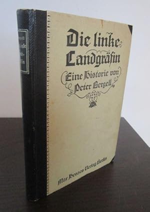 Imagen del vendedor de Die linke Landgrfin. Ein Frauenbild aus der Reformationsgeschichte. 4. bis 6. Tausend. a la venta por Antiquariat Maralt