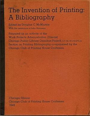 Imagen del vendedor de The Invention Of Printing: A Bibliography a la venta por First Place Books - ABAA, ILAB