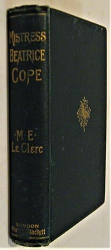 Imagen del vendedor de Mistress Beatrice Cope a la venta por Trilby & Co. Books