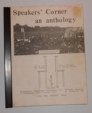 Imagen del vendedor de Speakers' Corner - An Anthology a la venta por David Bunnett Books