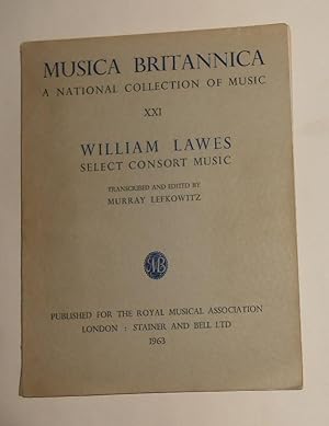 Immagine del venditore per William Lawes - Select Consort (Music - Musica Britannica - A National Collection of Music XXI) venduto da David Bunnett Books