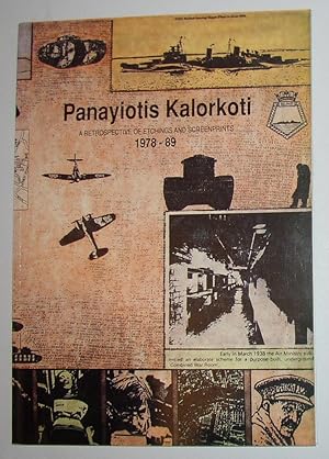 Bild des Verkufers fr Panayiotis Kalorkoti - A Retrospective of Etchings and Screenprints 1978 - 89 (Imperial War Museum, London 1990) zum Verkauf von David Bunnett Books