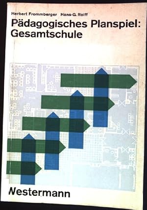 Bild des Verkufers fr Pdagogisches Planspiel: Gesamtschule. Berichte, Analysen und Empfehlungen zur Errichtung von Gesamtschulen. zum Verkauf von books4less (Versandantiquariat Petra Gros GmbH & Co. KG)