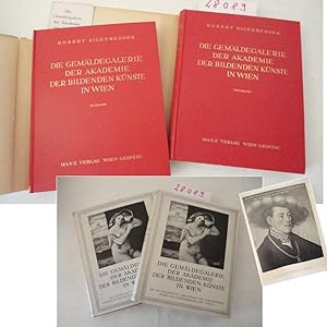 Image du vendeur pour Die Gemldegalerie der Akademie der bildenden Knste in Wien. Textband und Tafelband (Schausammlung) * 2 Bnde ( v o l l s t  n d i g ) jeweils mit O r i g i n a l - S c h u t z u m s c h l a g mis en vente par Galerie fr gegenstndliche Kunst