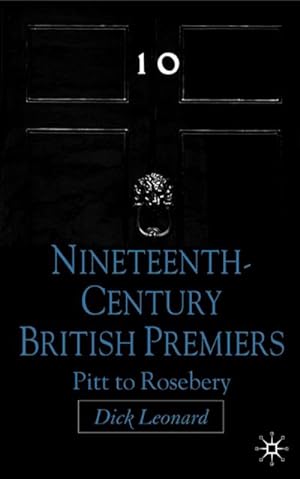 Seller image for Nineteenth Century Premiers : Pitt to Rosebery for sale by AHA-BUCH GmbH