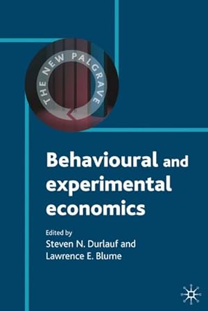 Seller image for Behavioural and Experimental Economics for sale by AHA-BUCH GmbH
