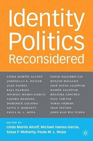 Imagen del vendedor de Identity Politics Reconsidered a la venta por AHA-BUCH GmbH