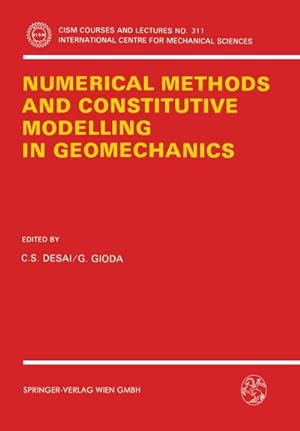 Bild des Verkufers fr Numerical Methods and Constitutive Modelling in Geomechanics zum Verkauf von AHA-BUCH GmbH