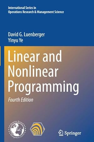 Seller image for Linear and Nonlinear Programming for sale by AHA-BUCH GmbH