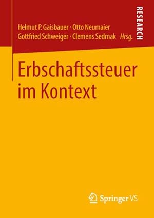 Immagine del venditore per Erbschaftssteuer im Kontext venduto da AHA-BUCH GmbH