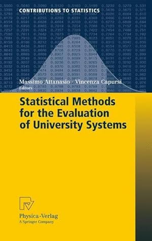 Immagine del venditore per Statistical Methods for the Evaluation of University Systems venduto da AHA-BUCH GmbH