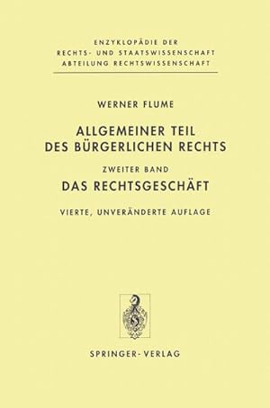 Imagen del vendedor de Allgemeiner Teil des Brgerlichen Rechts a la venta por BuchWeltWeit Ludwig Meier e.K.