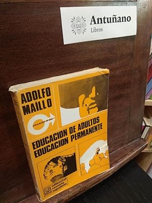 Imagen del vendedor de Educacin de adultos Educacin pemanente a la venta por Libros Antuano