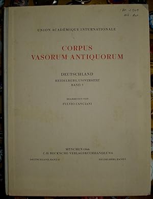 Corpus vasorum antiquorum. Deutschland, 27. Heidelberg Universität - band 3 (Minoisch - 6. Jahrh.))