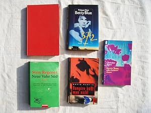 Bild des Verkufers fr Konvolut mit fnf Bcher (Paket Literatur): 1. Der Kleine Wilde (ohne Schutzumschlag) ; 2. Betty Blue: 37,2 Grad am Morgen ; 3. Neue Vahr Sd - Roman ; 4. Vampire kt man nicht ; 5. Diesen Mann oder keinen! zum Verkauf von Versandantiquariat Manuel Weiner