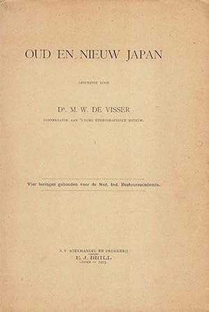 Seller image for Oud en nieuw Japan. Vier lezingen gehouden voor de Ned. Ind. Bestuursacademie. for sale by adr. van den bemt