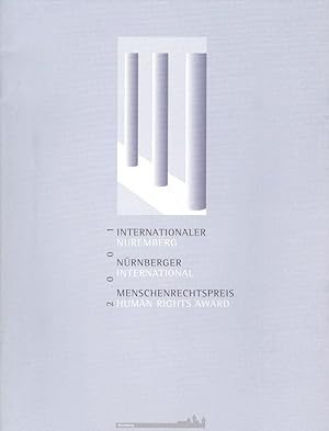 Bild des Verkufers fr Internationaler Nrnberger Menschenrechtspreis 2001 Nremberg International Human Rights Award 2001 zum Verkauf von Versandantiquariat Karin Dykes
