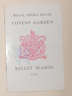 Seller image for Sadler's Wells Ballet - Programme 3rd July 1952 - Sleeping Beauty (SIGNED by Svetlana Beriosova) for sale by David Bunnett Books
