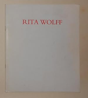 Seller image for Rita Wolff - Recent Paintings (SIGNED COPY) for sale by David Bunnett Books