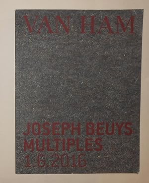 Seller image for Joseph Beuys - Multiples (Van Ham Kunstauktionen, Koln 374 1 Juni 2016) for sale by David Bunnett Books