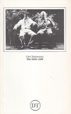 Bild des Verkufers fr Das kalte Licht. Spielzeit 1981 / 1982. Heft 498. Inszenierung: Fleckenstein, Gnther. Musikalische Einrichtung: Walbaum, Glenn. Kostme: Kloiber, Susanne. Bhne: Richer - Forgach, Thomas. Schauspieler: Fausten, Ulrich / Rder, Erich / Bergmann, Horst / Wallner, Michael / Mller - Elmau, E. / Gellert, Wolfgang / Zimmerling, Robert / Blume, barbara / Morche, Jrgen / u.a. zum Verkauf von Antiquariat Carl Wegner