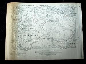 Dockenfield, Frensham Ponds, Spreakley, Shortfield Common, Batt's Corner. Ordnance Survey Map, 19...