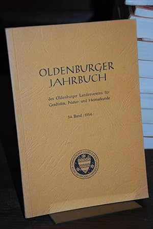 Oldenburger Jahrbuch 1954 Band 54.