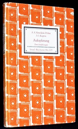 Seller image for Aufopferung. Zwei Erzhlungen ("Im Teufelsmoor" und "Im Scho der Erde") bertragen von Horst Wolf. (= Insel-Bcherei 229/3). for sale by Altstadt-Antiquariat Nowicki-Hecht UG