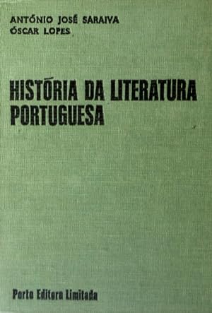 HISTÓRIA DA LITERATURA PORTUGUESA. [6.ª EDIÇÃO]