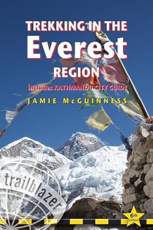 Bild des Verkufers fr Trekking in the Everest Region : Practical Guide with 27 Detailed Route Maps & 52 Village Plans, Includes Kathmandu City Guide zum Verkauf von AHA-BUCH GmbH