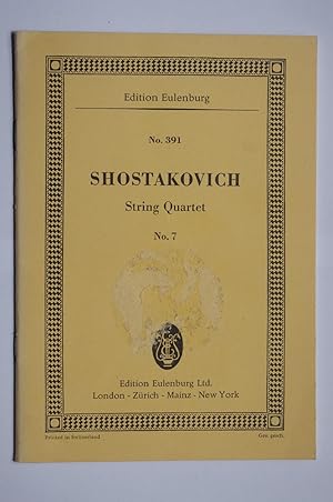 Immagine del venditore per String Quartet No 7 venduto da Dr Martin Hemingway (Books)