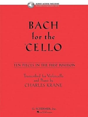 Bild des Verkufers fr Bach for the Cello : 10 Easy Pieces in 1st Position zum Verkauf von AHA-BUCH GmbH