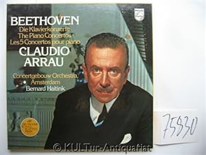Bild des Verkufers fr Die Klavierkonzerte. [4 Vinyl-LPs] [Box-Set]. zum Verkauf von KULTur-Antiquariat