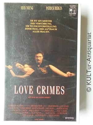 Bild des Verkufers fr Love Crimes [VHS]. zum Verkauf von KULTur-Antiquariat