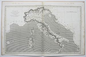 1820 Antient Roman Italy Antique Map by Macpherson
