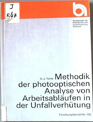 Seller image for Methodik der photooptischen Analyse von Arbeitsablufen in der Unfallverhtung. Forschungsbericht Nr.128. for sale by books4less (Versandantiquariat Petra Gros GmbH & Co. KG)