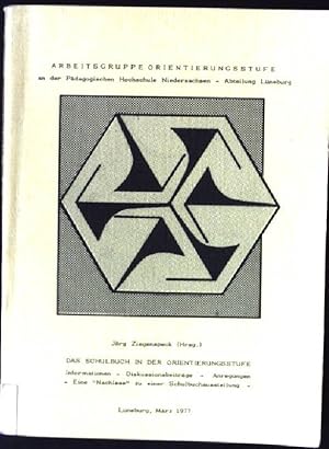 Bild des Verkufers fr Das Schulbuch in der Orientierungsstufe, Informationen - Diskussionsbeitrge - Anregungen, eine Nachlese zu einer Schulbuchausstellung zum Verkauf von books4less (Versandantiquariat Petra Gros GmbH & Co. KG)