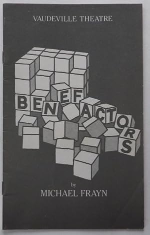 Seller image for Benefactors theatre programme; for sale by BOOKS & THINGS
