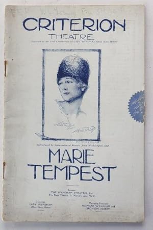 Seller image for The Scarlet Lady theatre programme; for sale by BOOKS & THINGS