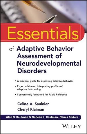 Immagine del venditore per Essentials of Adaptive Behavior Assessment of Neurodevelopmental Disorders (Paperback) venduto da Grand Eagle Retail