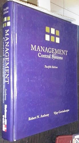 Immagine del venditore per Management. Control Systems venduto da Librera La Candela