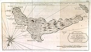 Three Maps: BESONDERE KARTE VON DER INSEL JUAN FERNANDES, together with: KÜSTE VON NORD OST DE...