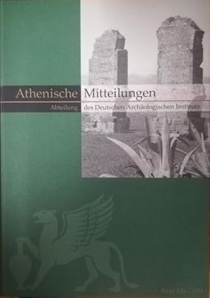 Mitteilungen des Deutschen Archäologischen Instituts. Athenische Abteilung. Band 126.