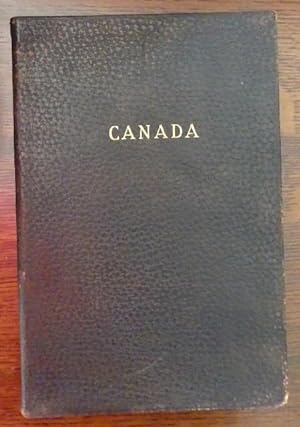 CANADA: TO THE DELEGATES OF THE NINTH CONGRESS, CHAMBERS OF COMMERCE OF THE BRITISH EMPIRE, TORON...